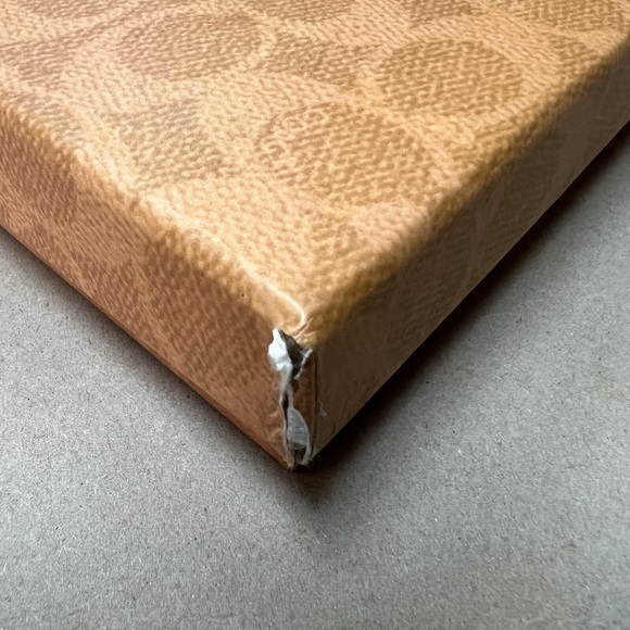 Coach Corner Zip Wristlet in Signature Canvas with Stripe (box included) - Picture 7 of 11